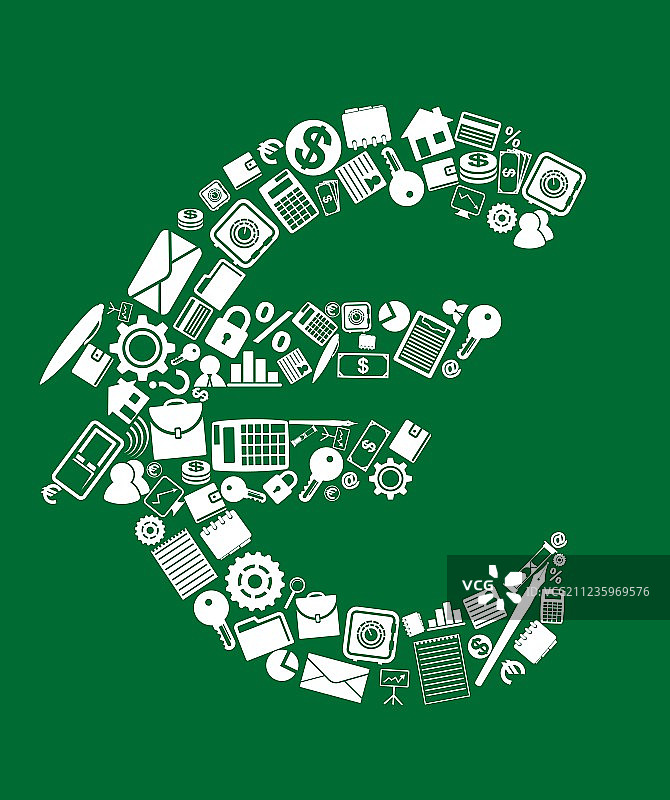 欧元货币符号图片素材