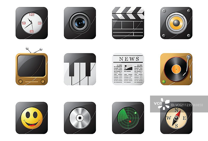 手机按键图片素材