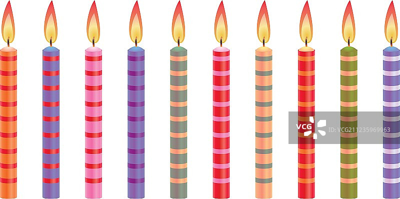 生日蜡烛图片素材