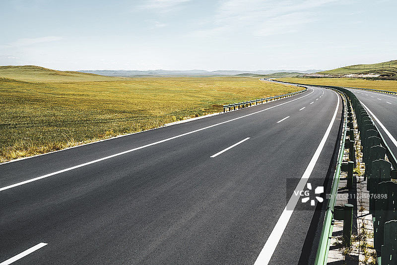 内蒙古公路美景图片素材