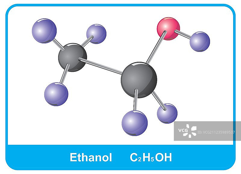 乙醇分子图片素材