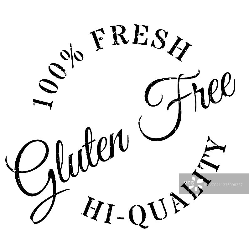 无麸质印章图片素材