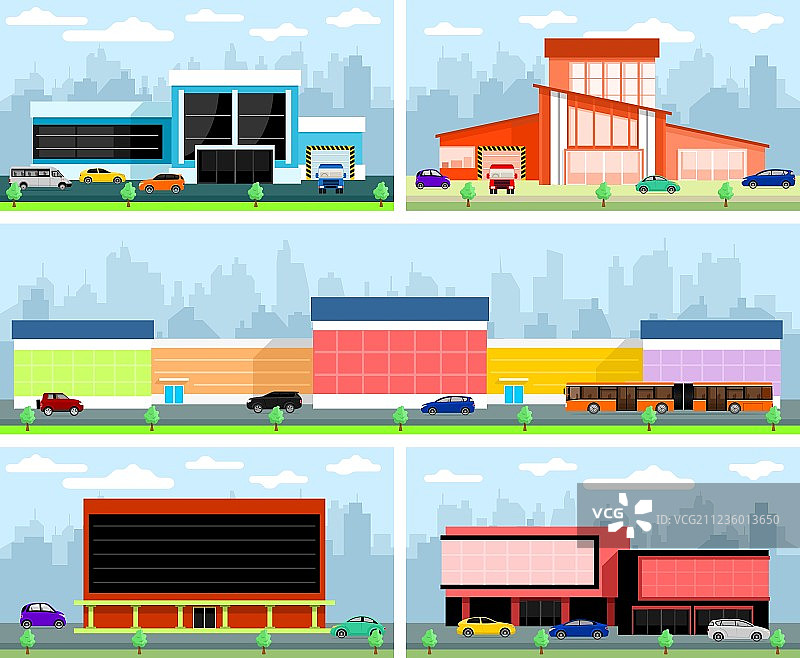 商店和购物中心图片素材