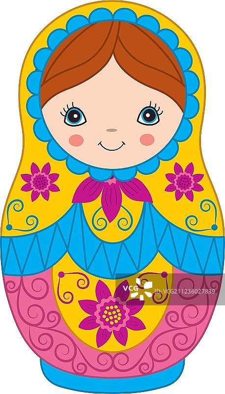 俄罗斯套娃图片素材