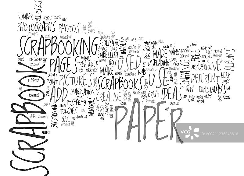 哪些剪贴簿纸张可以激发创意图片素材