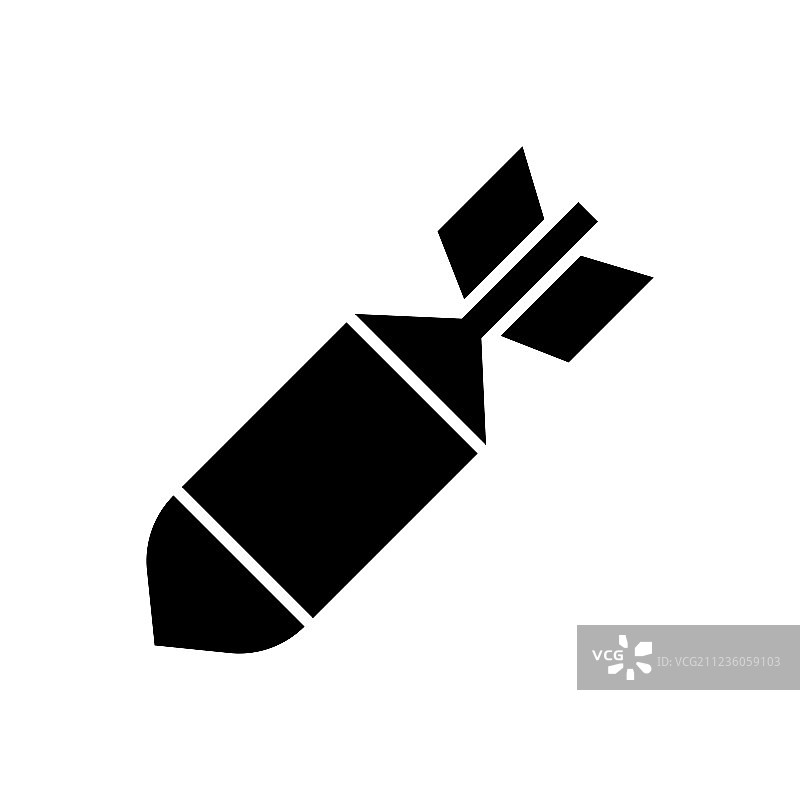 航空炸弹图标图片素材