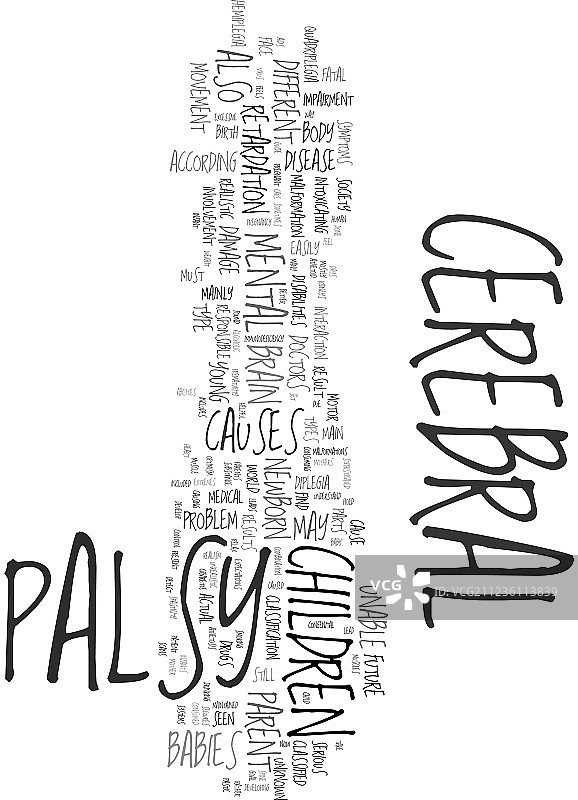 关于脑瘫的实用指南文字图片素材