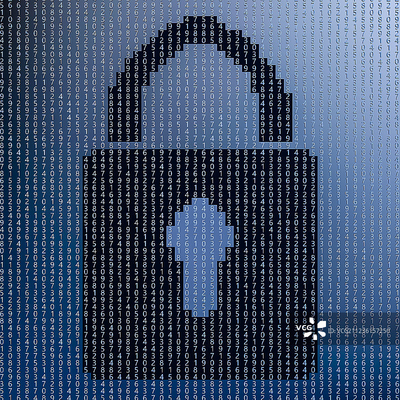 3D十进制数码锁图片素材