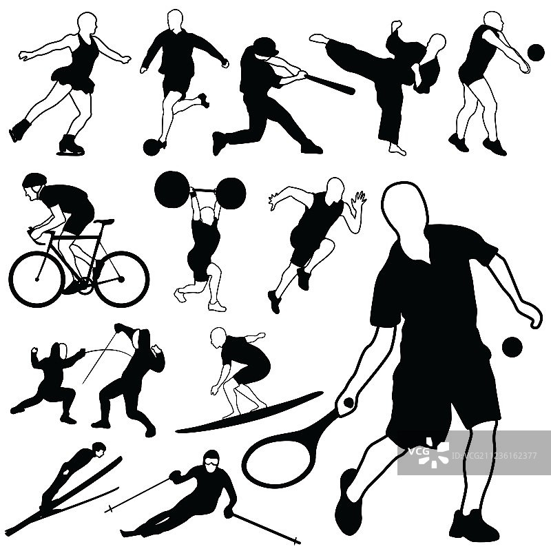 运动图标合集图片素材
