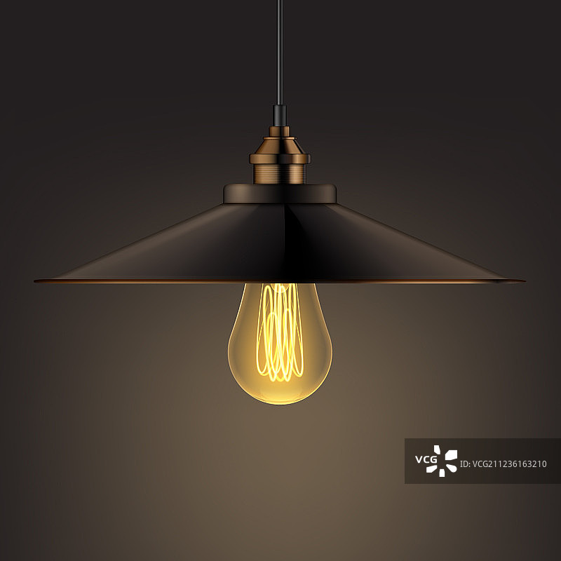 闪耀的吊灯图片素材