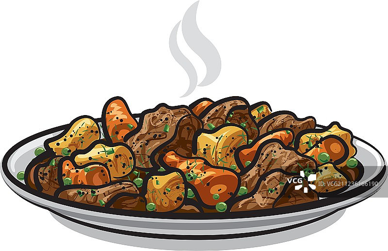 牛肉炖菜图片素材