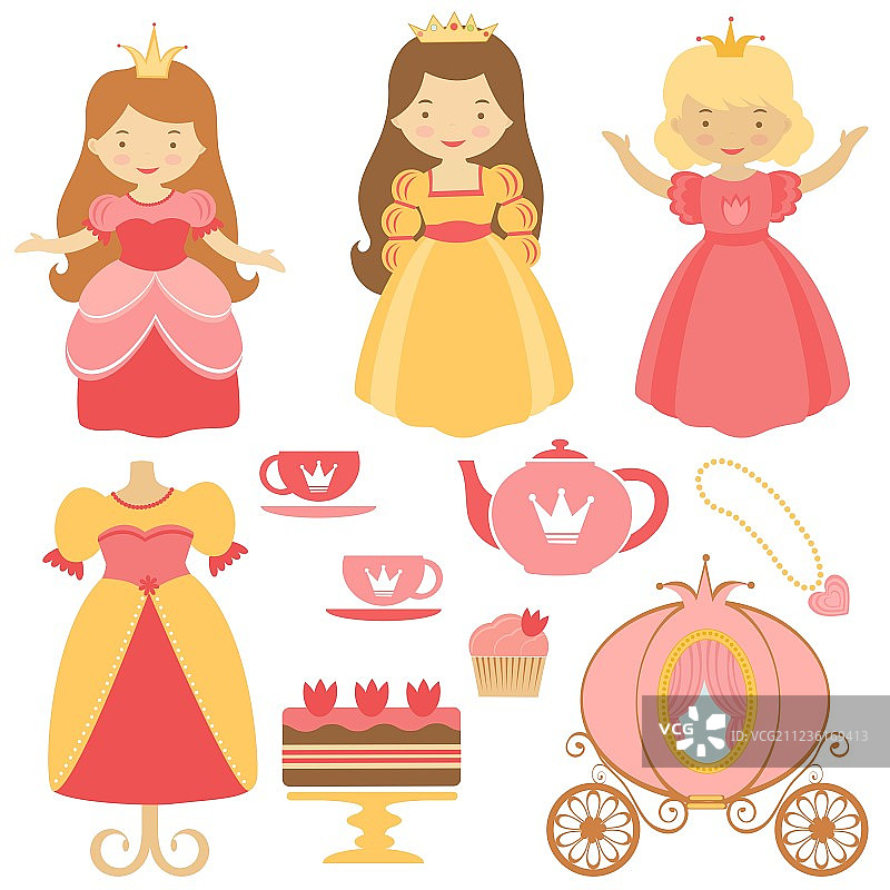 公主派对图片素材