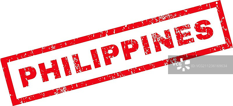 菲律宾橡胶印章图片素材