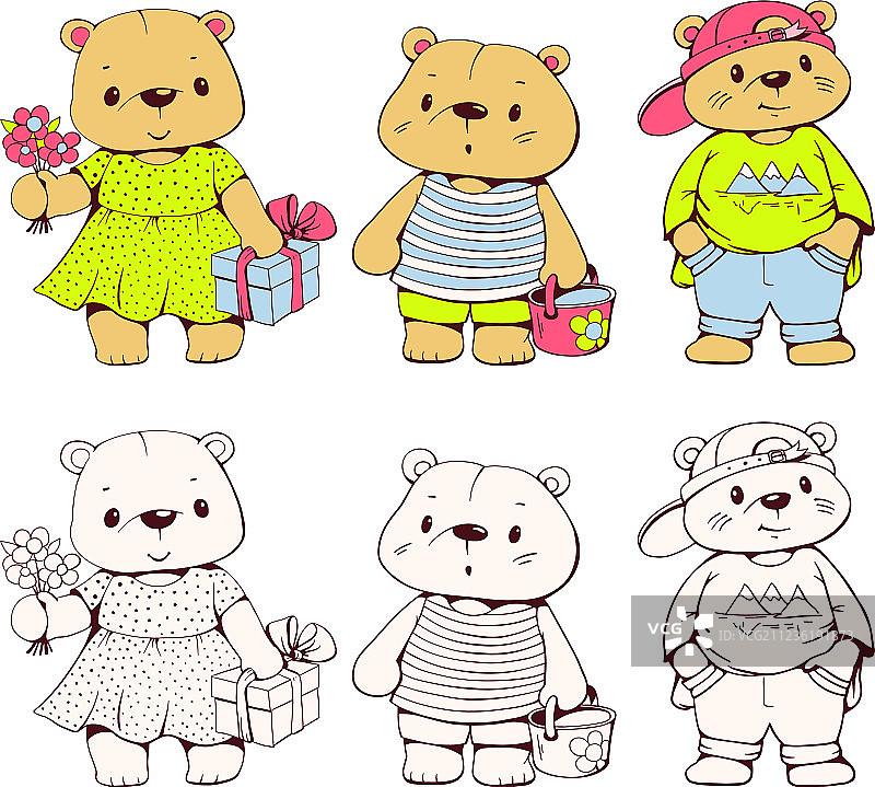 泰迪熊图片素材