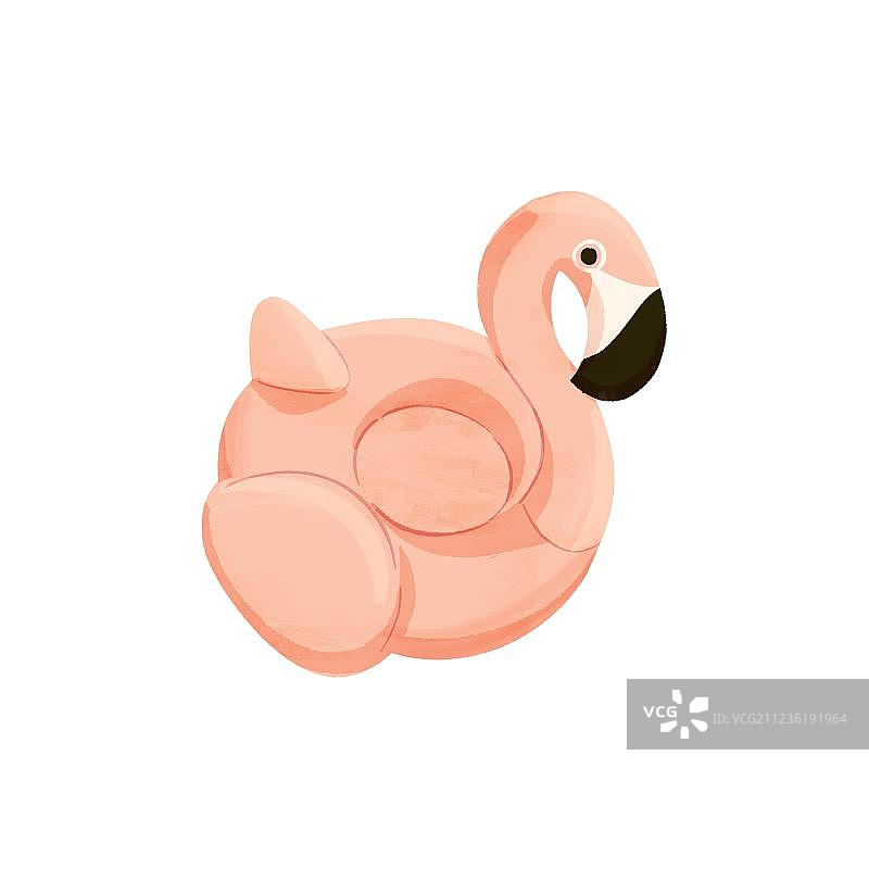 充气火烈鸟图片素材