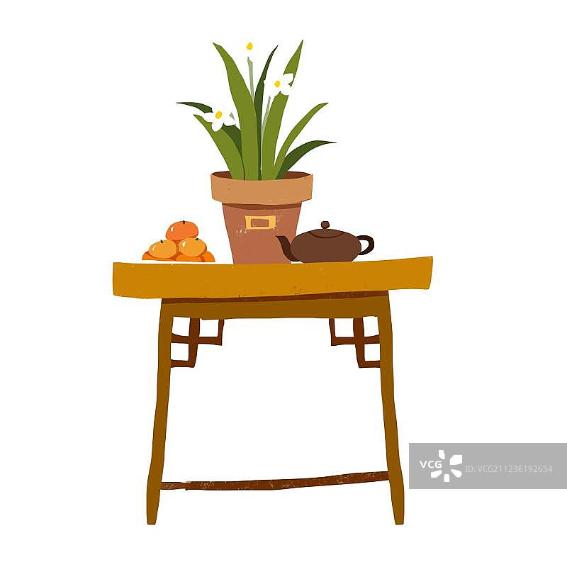 复古桌子图片素材