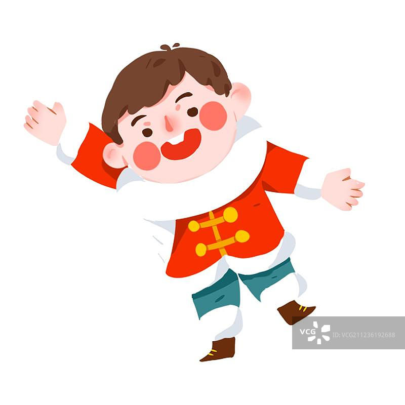 打招呼图片素材