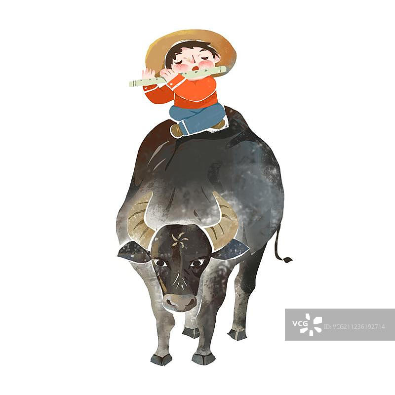 牧童图片素材