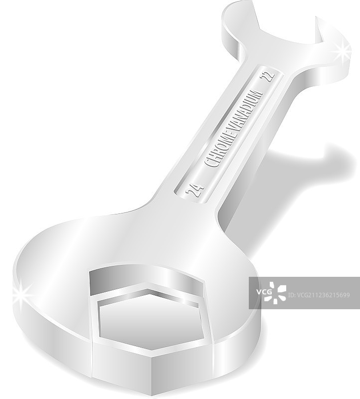 扳手和螺母图片素材