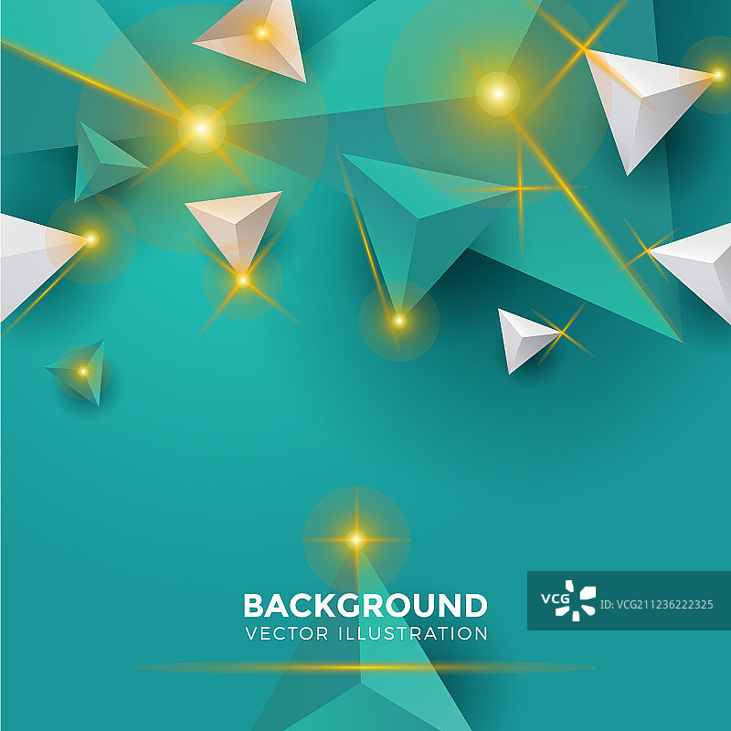 抽象闪亮白色和紫色三角形图片素材