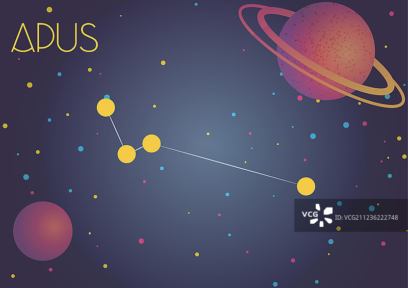 天燕座星座图片素材