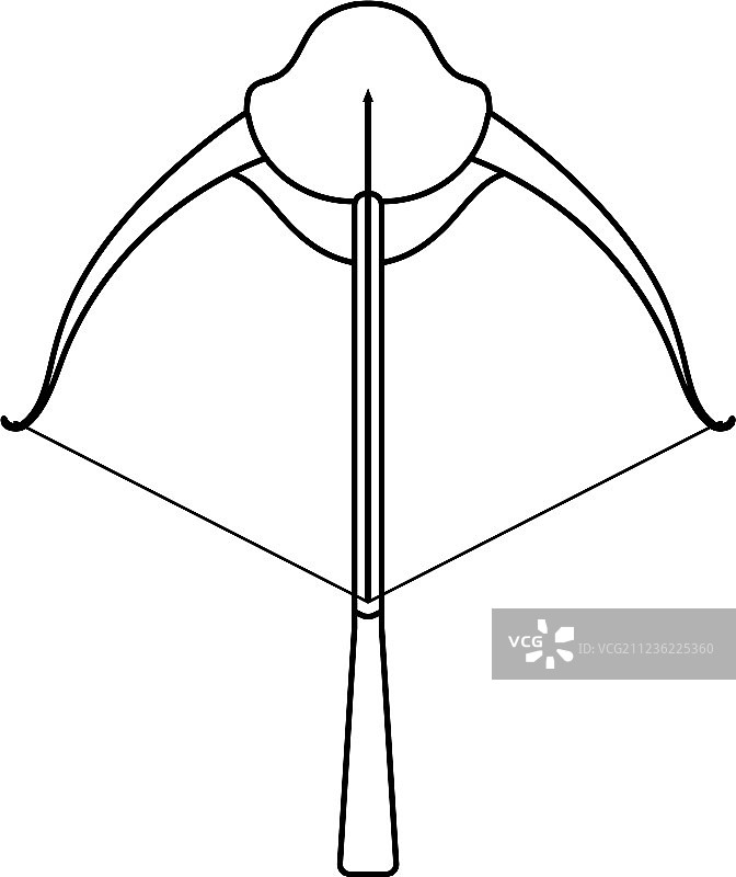 十字弓图标图片素材