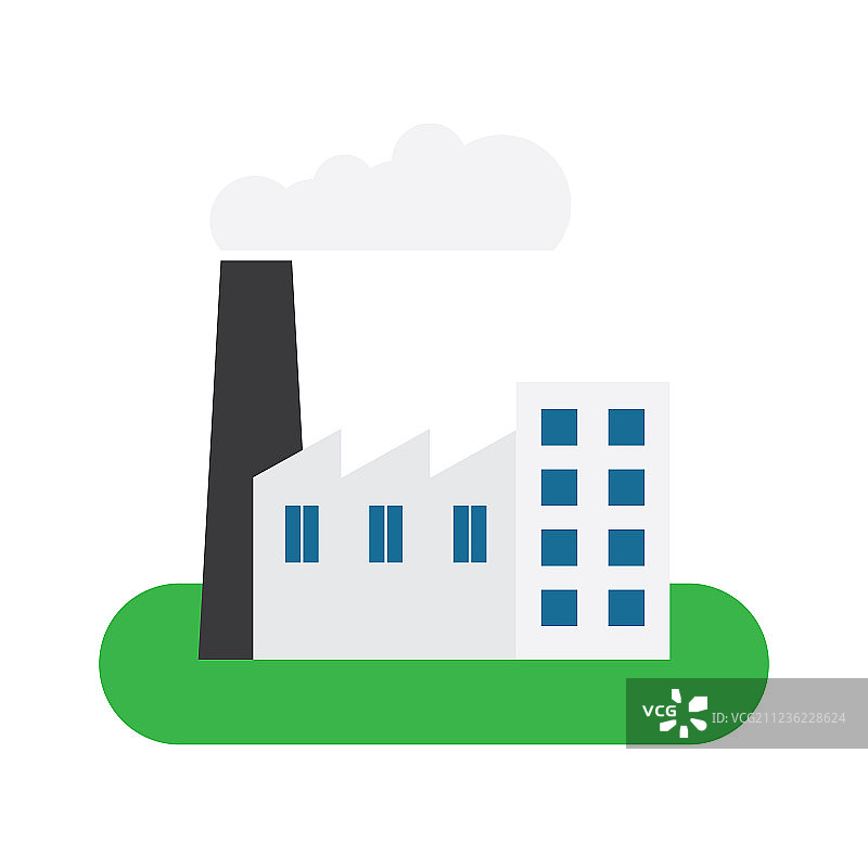 工厂大楼图标图片素材