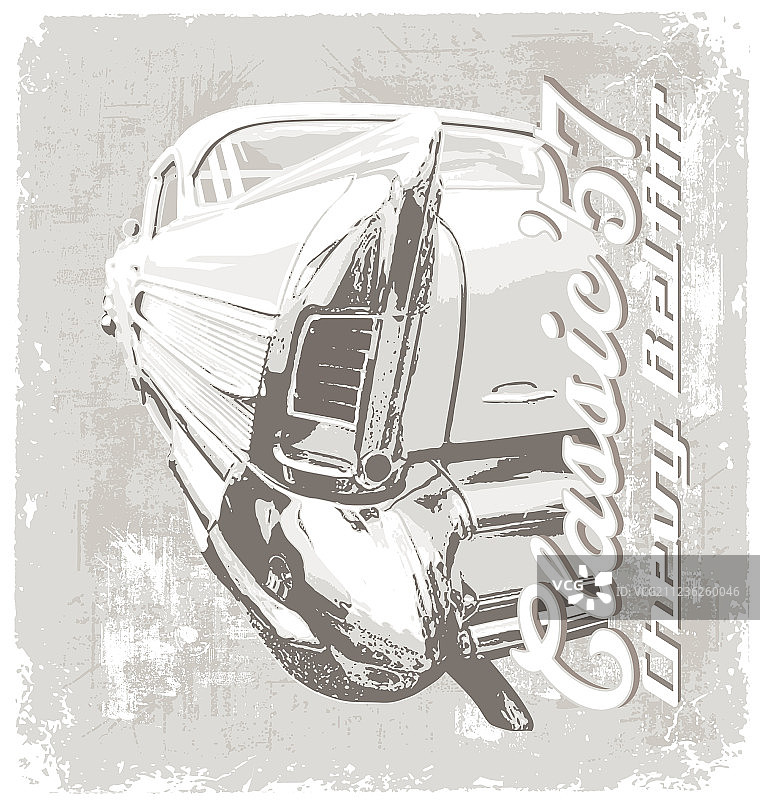 经典雪佛兰57图片素材