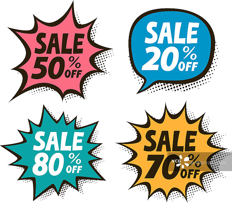 商场促销标签符号图片素材