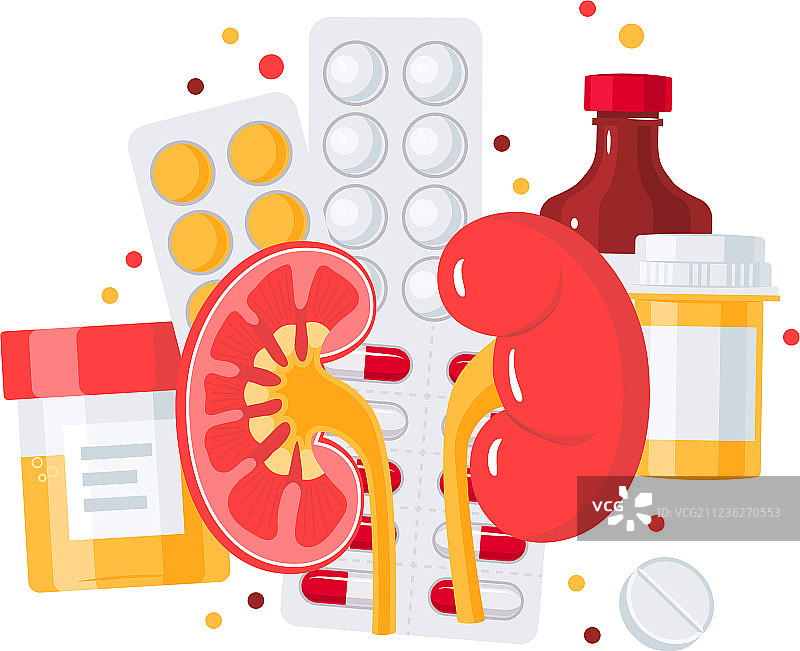 肾脏护理概念图片素材