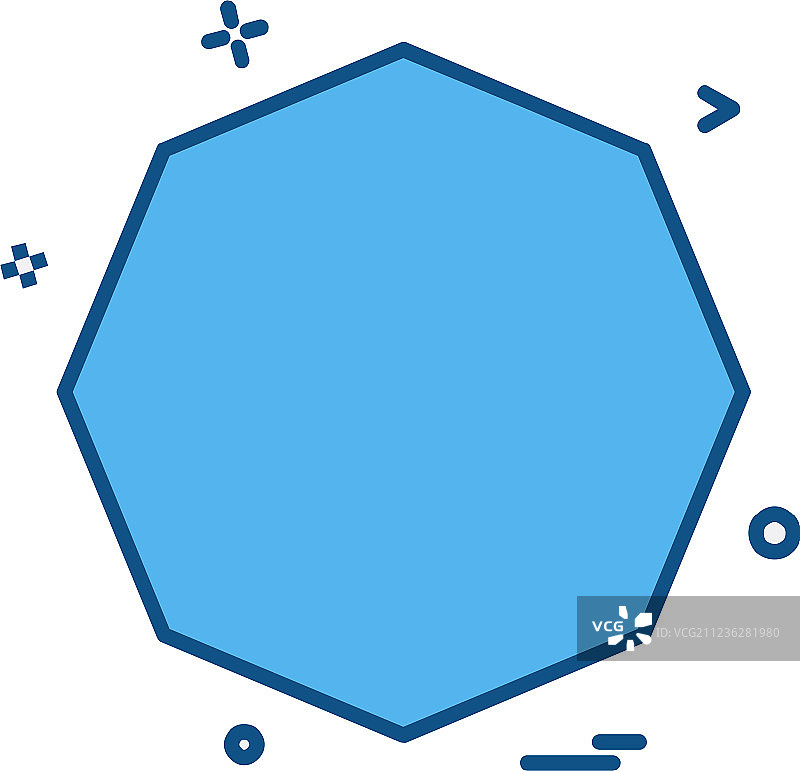 五边形图标设计图片素材
