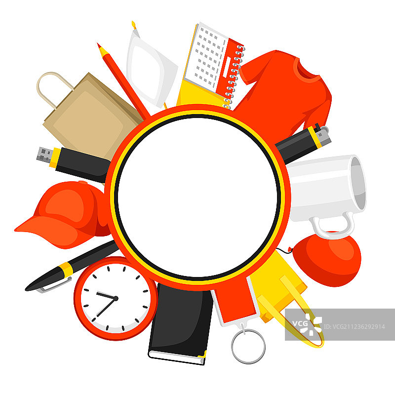 带促销礼品的广告背景图片素材