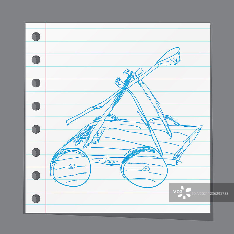 弹射器涂鸦图片素材