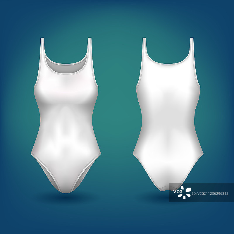 女士连体泳衣图片素材