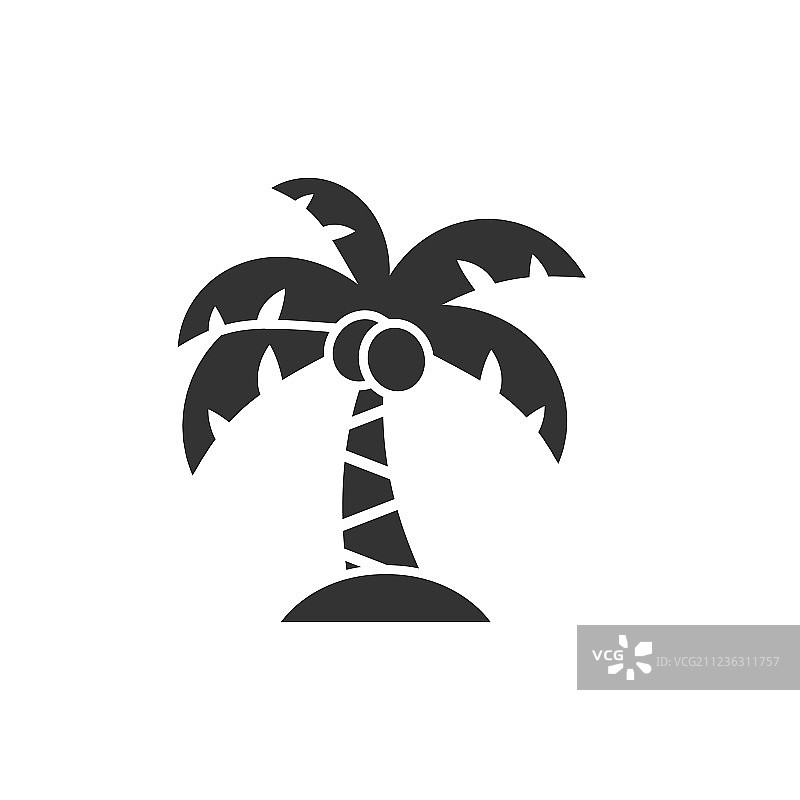 棕榈树图标图片素材