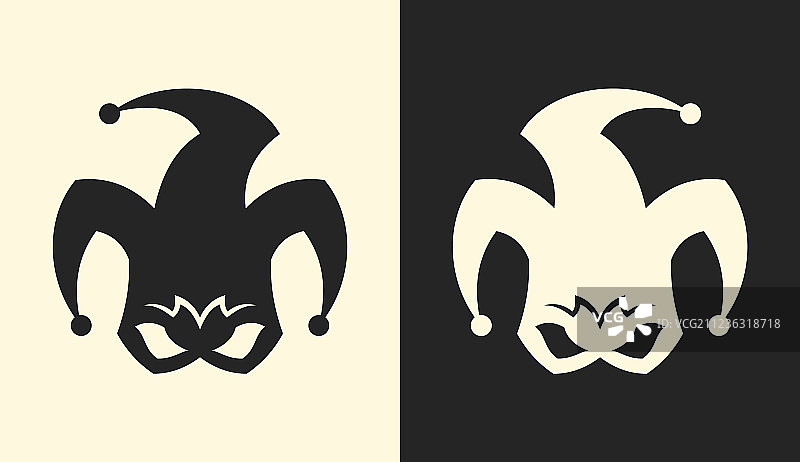 小丑符号愤怒的小丑标志图标图片素材