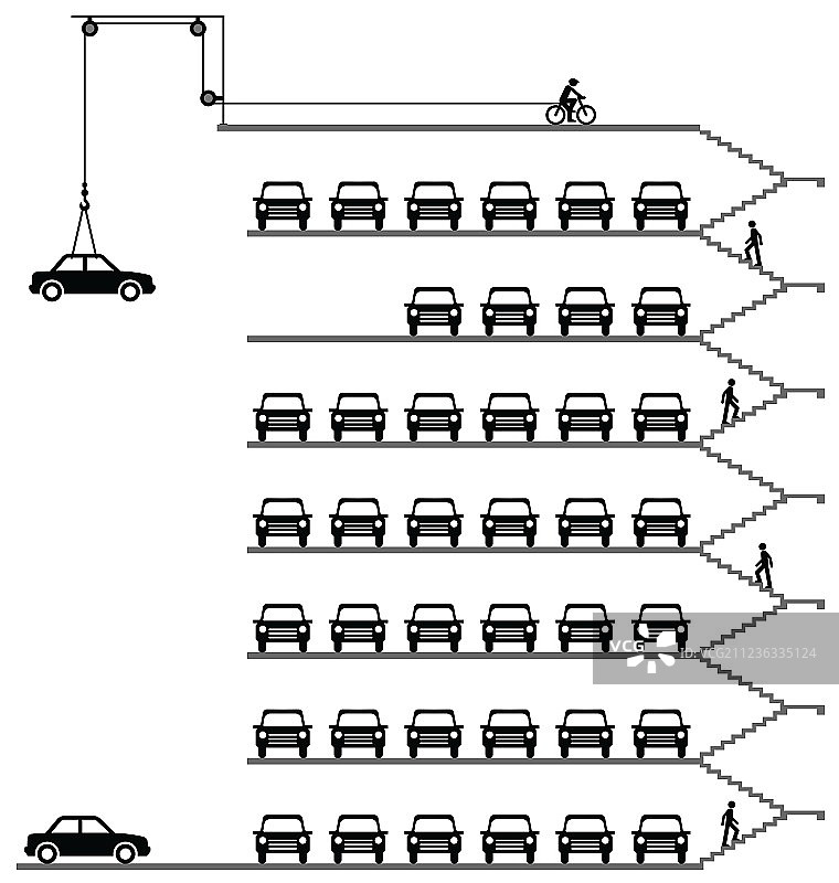 停车场图片素材