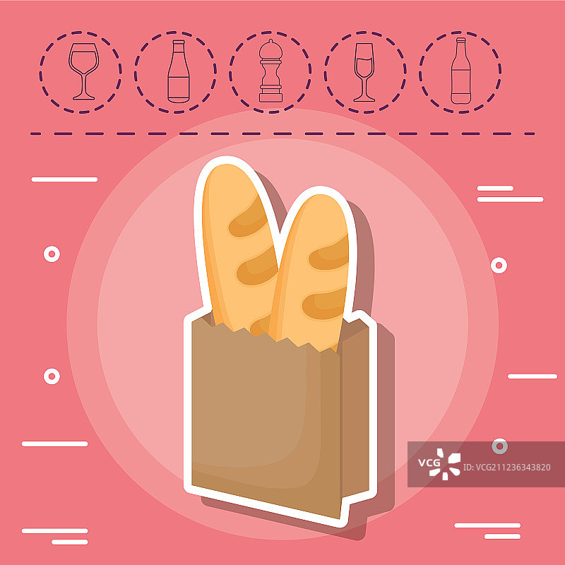 野餐食物设计图片素材