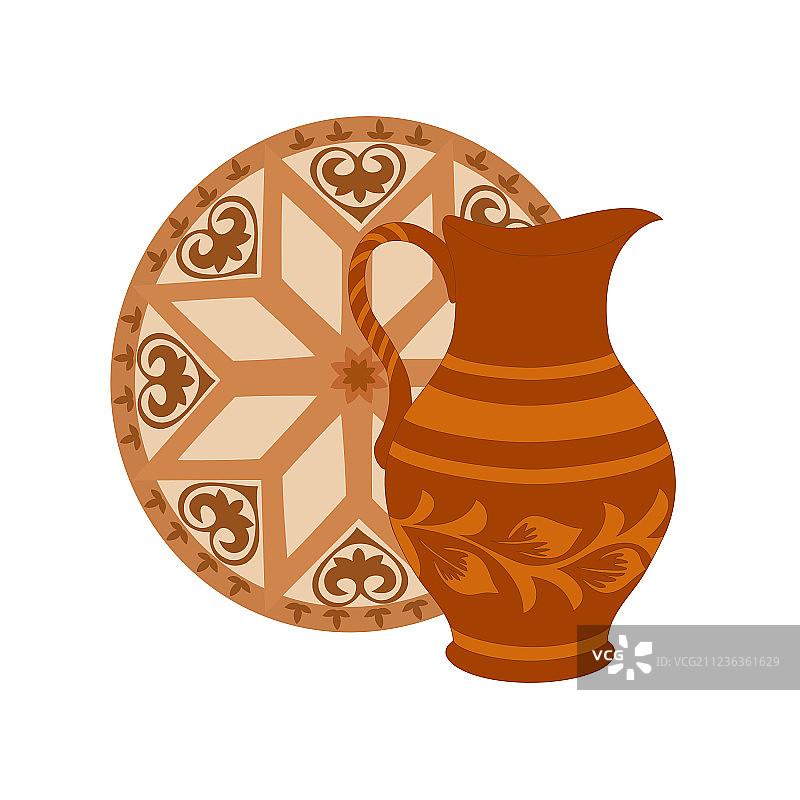 棕色调乡村风厨房用具图片素材