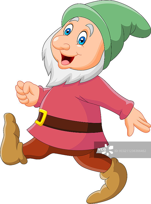 卡通快乐矮人图片素材