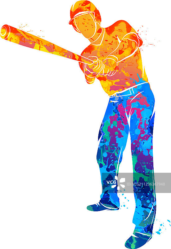 棒球运动员图片素材