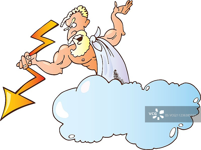 希腊神话宙斯图片素材