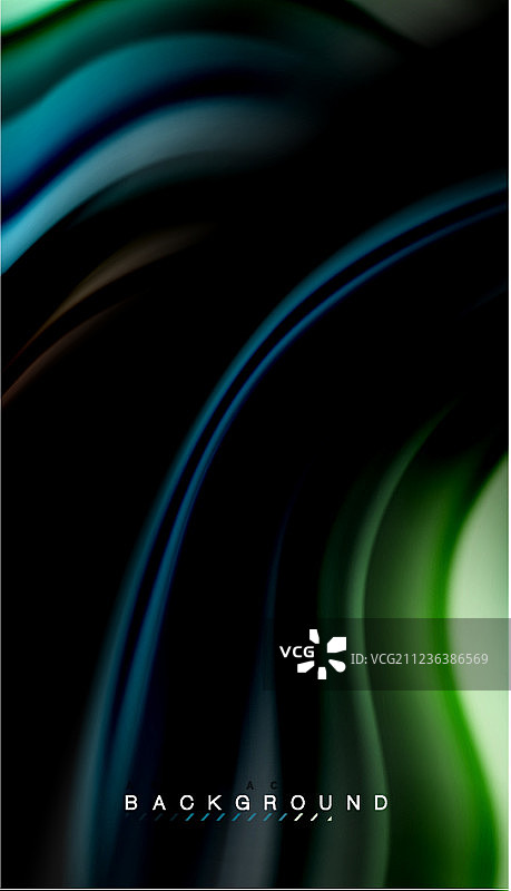 流体混合颜色波抽象图片素材