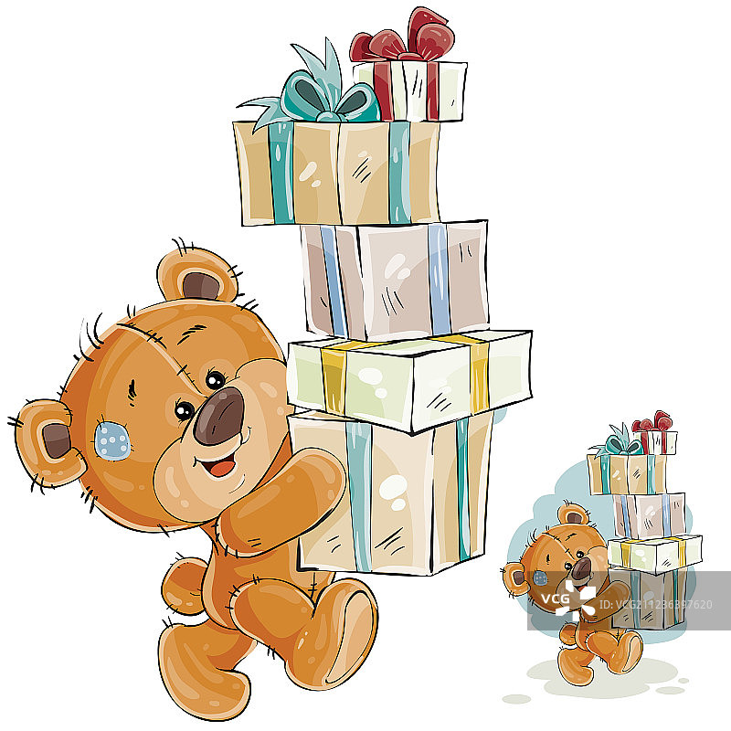 棕色泰迪熊图片素材