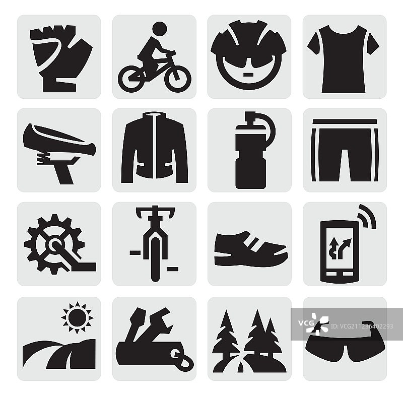 骑行图标图片素材