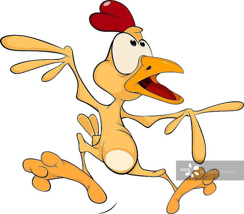 卡通鸡图片素材