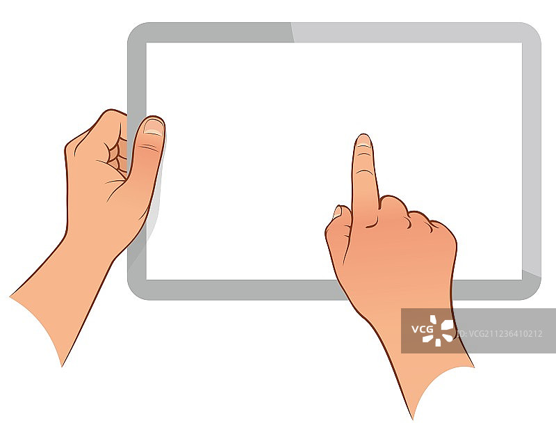 手持触摸板图片素材