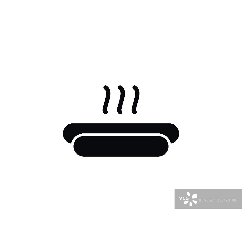 孤立的烧烤图标食物元素图片素材