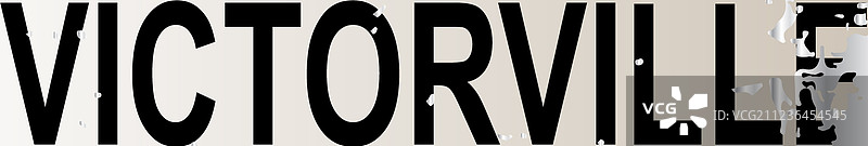 维克托维尔66号公路标志图片素材