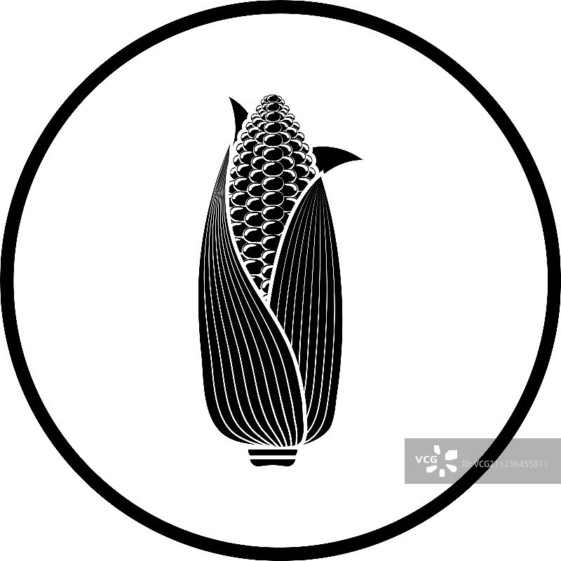 玉米图标图片素材